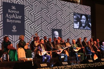 "56. Uluslararası Konya Aşıklar Bayramı" sona erdi