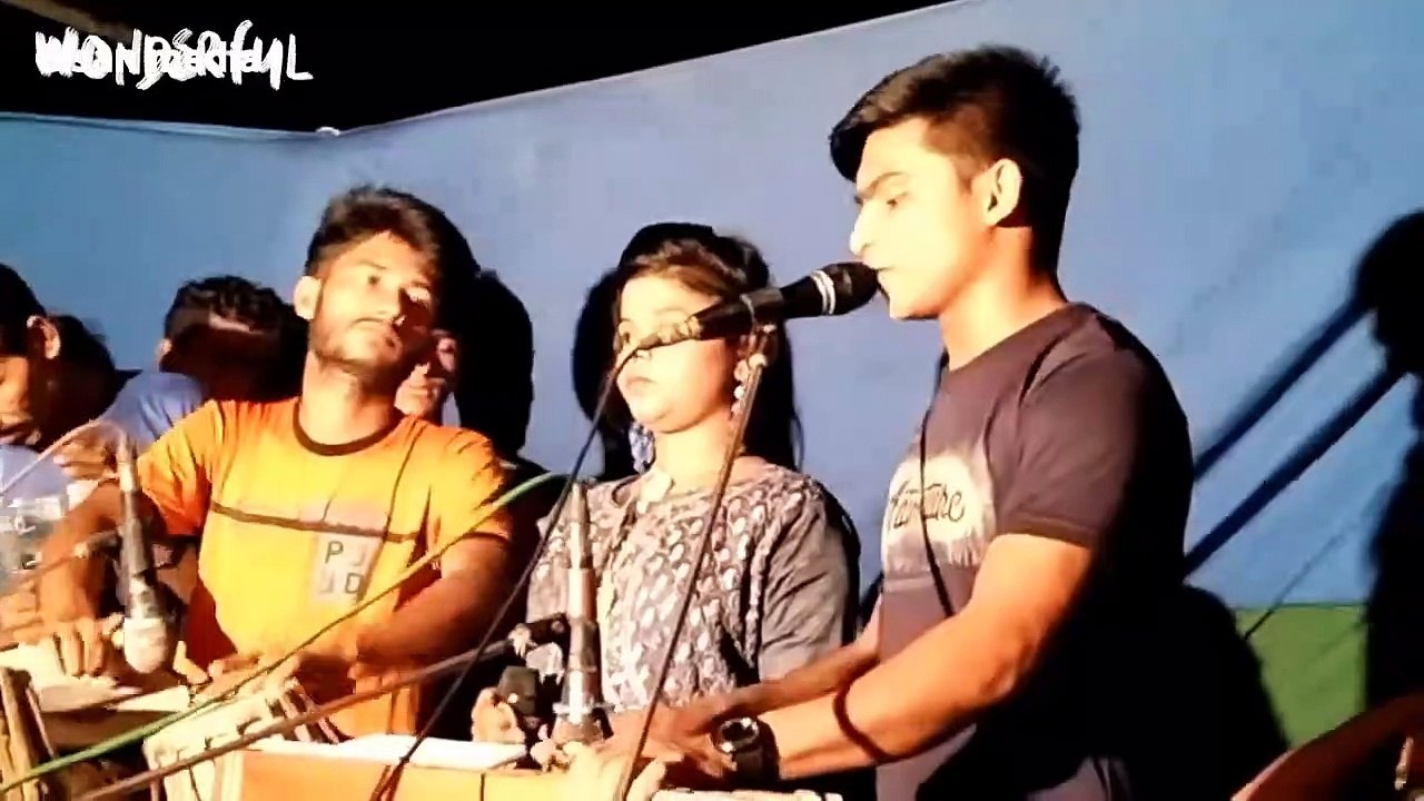 শিল্পী মিজান ও উর্মি। দাদা নাতির পাল্টা গান। Artists l Mizan and Urmi