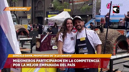 Misioneros participaron en la competencia por la mejor empanada del país