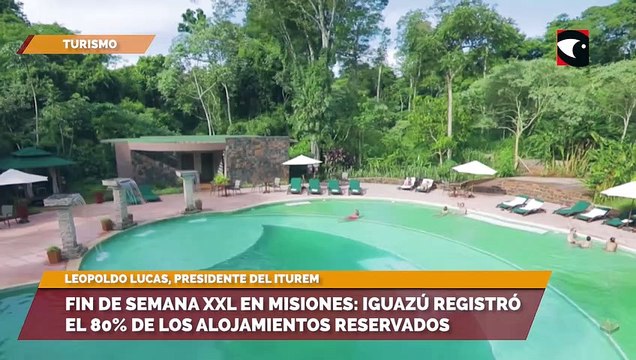 Fin de semana XXL en Misiones: Iguazú registró el 80% de los alojamientos reservados