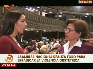 Asamblea Nacional desarrolla foro para erradicar la violencia obstétrica
