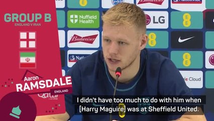 Ramsdale backs under-fire team-mate Maguire