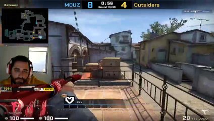 FALLEN IMPRESSIONADO COM TEAMPLAY DO JAME E DA OUTSIDERS