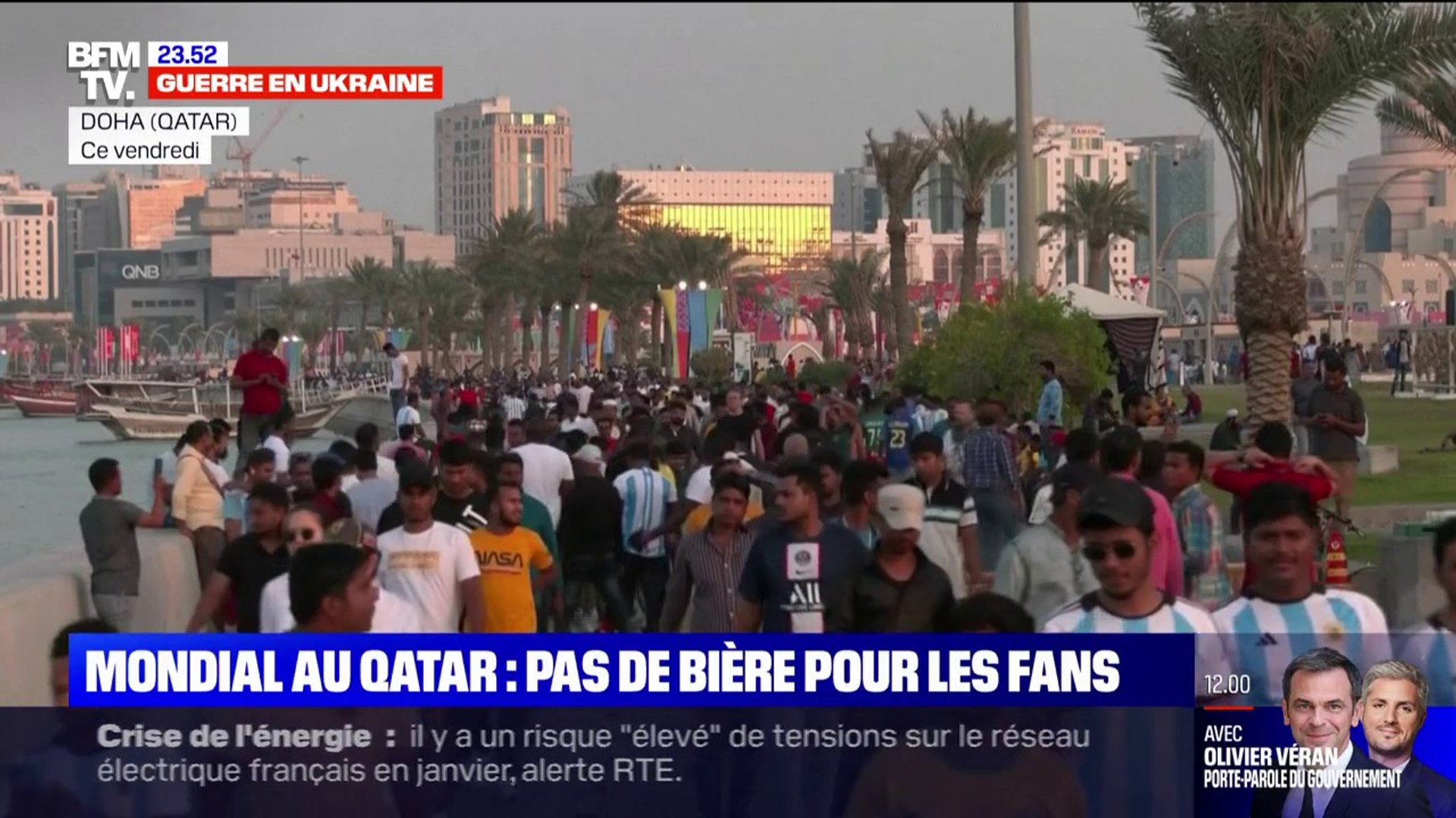 Coupe du monde au Qatar: la vente et la consommation d'alcool interdites  aux abords des stades - Vidéo Dailymotion