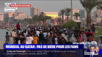 Coupe du monde au Qatar: la vente et la consommation d'alcool interdites aux abords des stades