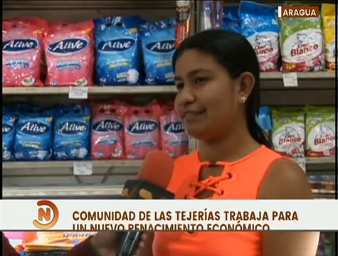 Comerciantes de Las Tejerías trabaja día a día para un nuevo renacer económico