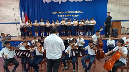 Concierto departamental de coros infantiles