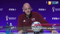أنفانتينو: حكام مونديال قطر فريقنا الأول وسيقومون بدورهم حتى نهاية الحدث العالمي
