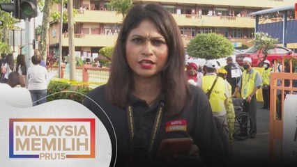 PRU15 | Proses pengundian di Parlimen Permatang Pauh setakat jam 8 pagi