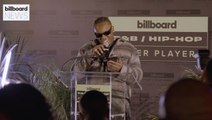 Blxst Accepts Rookie of the Year Award From Future At R&B & Hip-Hop Power Players 2022 | Billboard News