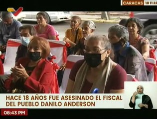 Destacan legado y valentía del fiscal del pueblo Danilo Anderson tras 18 años de su asesinato