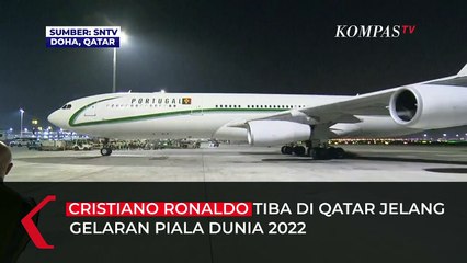 Senyum Ronaldo Saat Tiba di Qatar di Tengah Gonjang-ganjing Bersama MU Imbas Wawancara