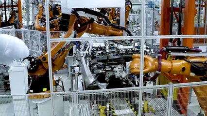 BMW 7 SERIES PRODUCTION plant view 2023