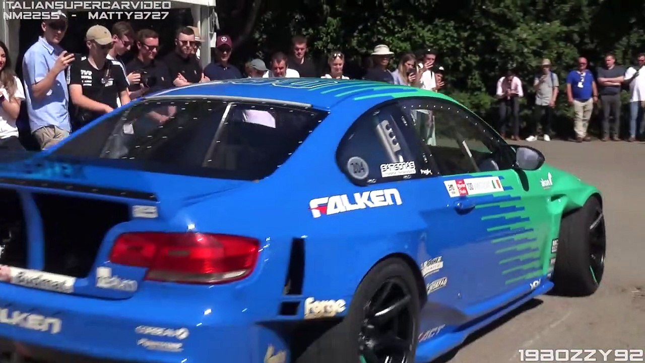 Best of Drift Cars at Festival of Speed  Supra MK5, Mad Mike' Lamborghini, GT86 Ferrari V8