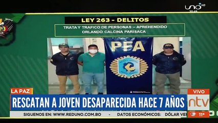 Fue reportada como desaparecida hace siete años en La Paz, fue rescatada en Argentina