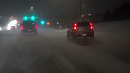 Winter blast comes as holiday travel begins