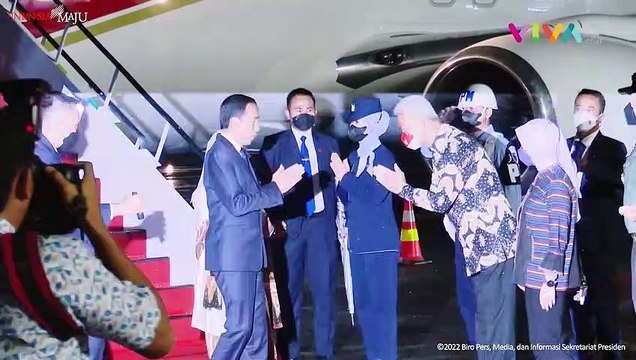 Tiba di Boyolali, Paspampres Senter Langkah Jokowi-Iriana