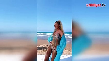 Petek Dinçöz dans ettiği anları paylaştı!