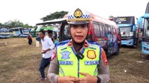 Pastikan Kondisi Prima, Polres Sukoharjo Berikan Layanan Cek Kesehatan Para Sopir Bus Rombongan Peserta Muktamar Muhammadiyah