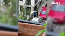 Beyoğlu'nda hırsızlar kaçtı polis kovaladı! O anlar kamerada