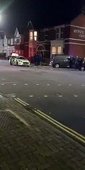 Vehicle crashes into traffic light in Southsea