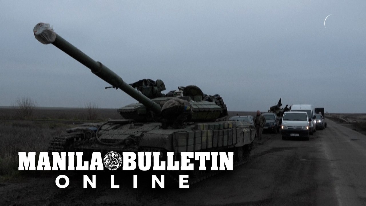 After liberation, Ukrainian tanks head to heavily mined Kherson