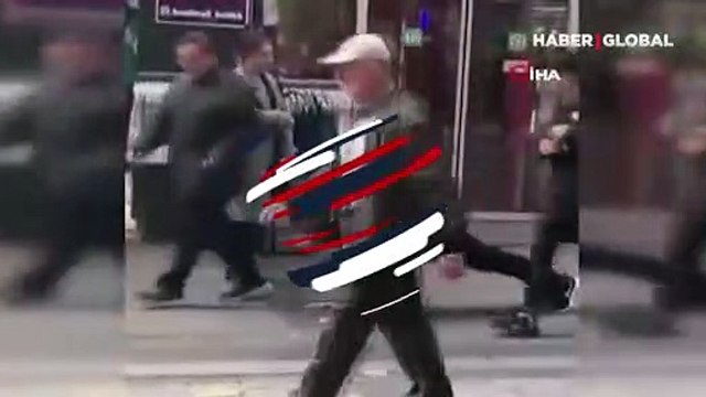 Cep telefonuyla kaydettiler... İstanbul'da çarşının ortasında şaşkına çeviren anlar