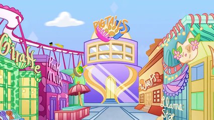 Diana and Roma Rainbow Hair Cartoon Adventure
