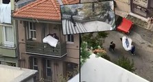 Beyoğlu’nda hırsızlar kaçtı polis kovaladı