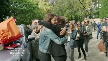 "C'est difficile de se dire au revoir" : Anne Décis en larmes pour sa dernière scène dans "Plus belle la vie"