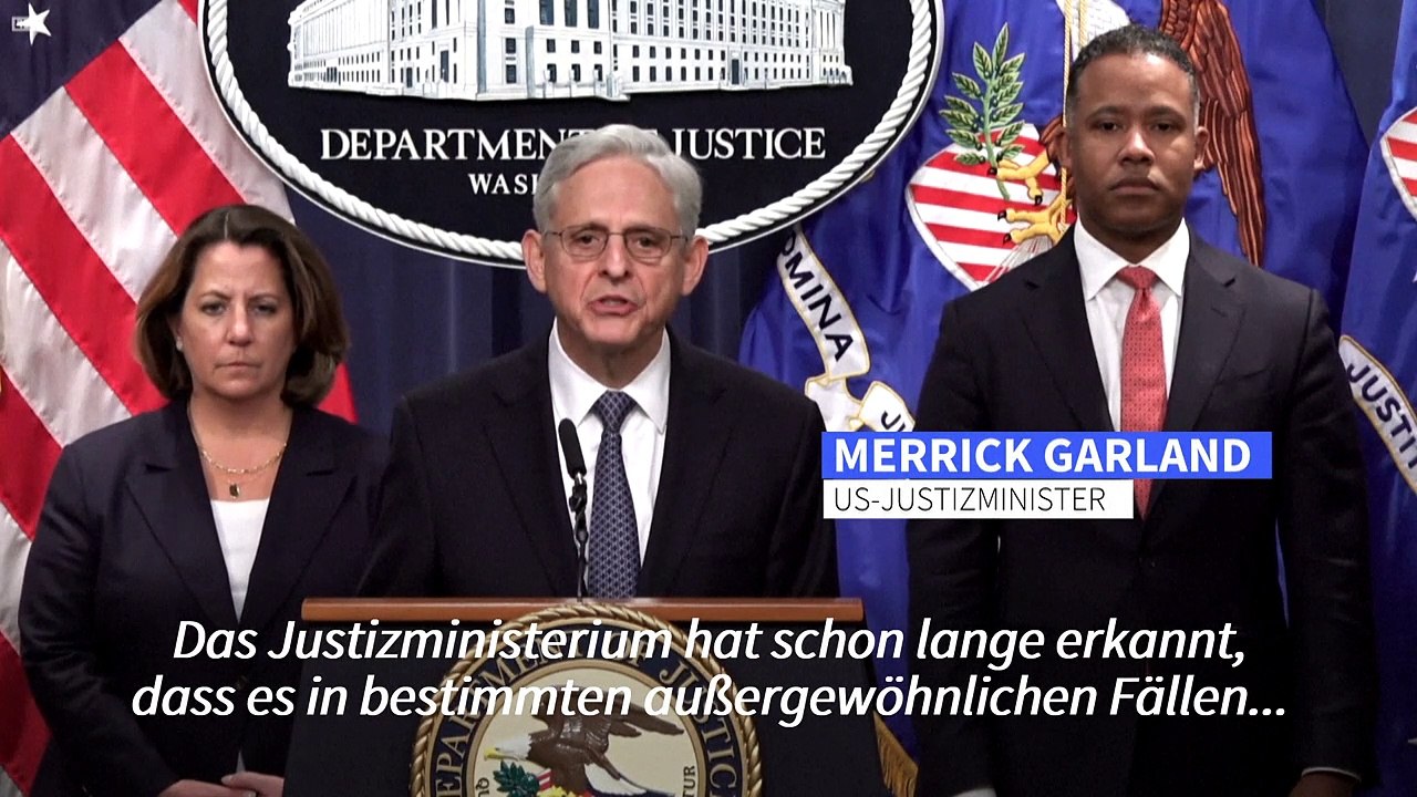 Us-justizminister ernennt sonderermittler zu trump