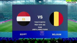 Egypt vs Belgium 2-1 Hіghlіghts & All Goals 2022 HD