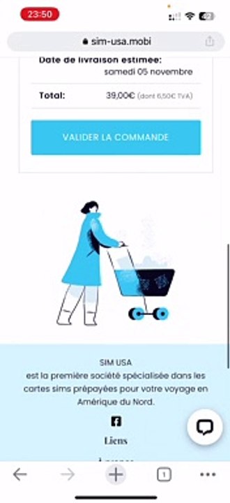 Comment obtenir un code promo pour le site sim-usa.mobi ?