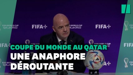 Au Qatar, le patron de la Fifa dit se sentir « arabe », « gay », « handicapé »