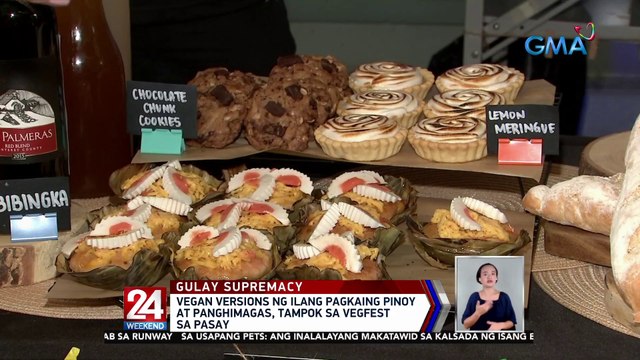 Vegan versions ng ilang pagkaing Pinoy at panghimagas, tampok sa VEGFEST sa Pasay | 24 Oras Weekend