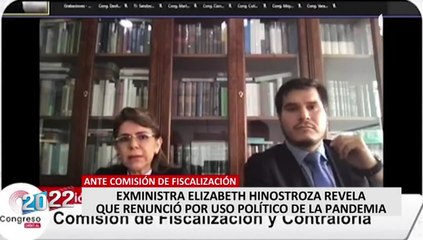 Elizabeth Hinostroza: exministra de Salud revela que renunció por uso 'político' de la pandemia