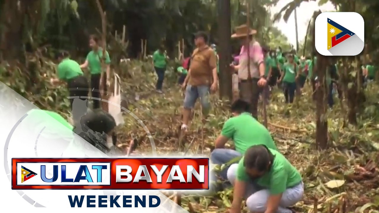 Tree planting activity, isinagawa ng Climate Ch...