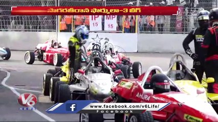 Formula E Car Racing Begins In Hyderabad  | V6 News (2)