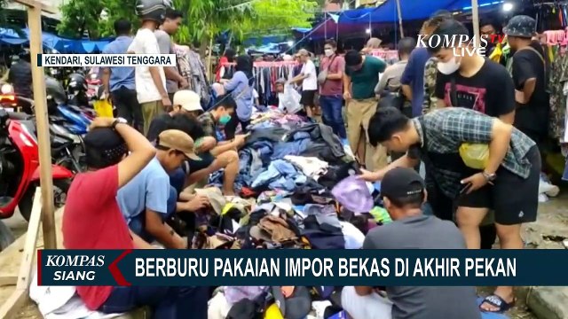 Serunya Berburu Pakaian Impor Bekas, Jika Beruntung Bisa Dapat Pakaian Bermerek dan Berkualitas!
