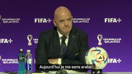 Qatar 2022 - Infantino se sent "homosexuel", "handicapé", "travailleur migrant"