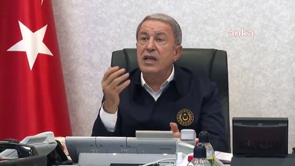 Bakan Akar: Pençe-Kılıç Harekâtı’nın başlangıcından bugüne kadar 184 terörist etkisiz hâle getirildi