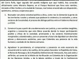 Delegaciones de diálogo del Gobierno de Colombia y el ELN firman 5 puntos de la declaración