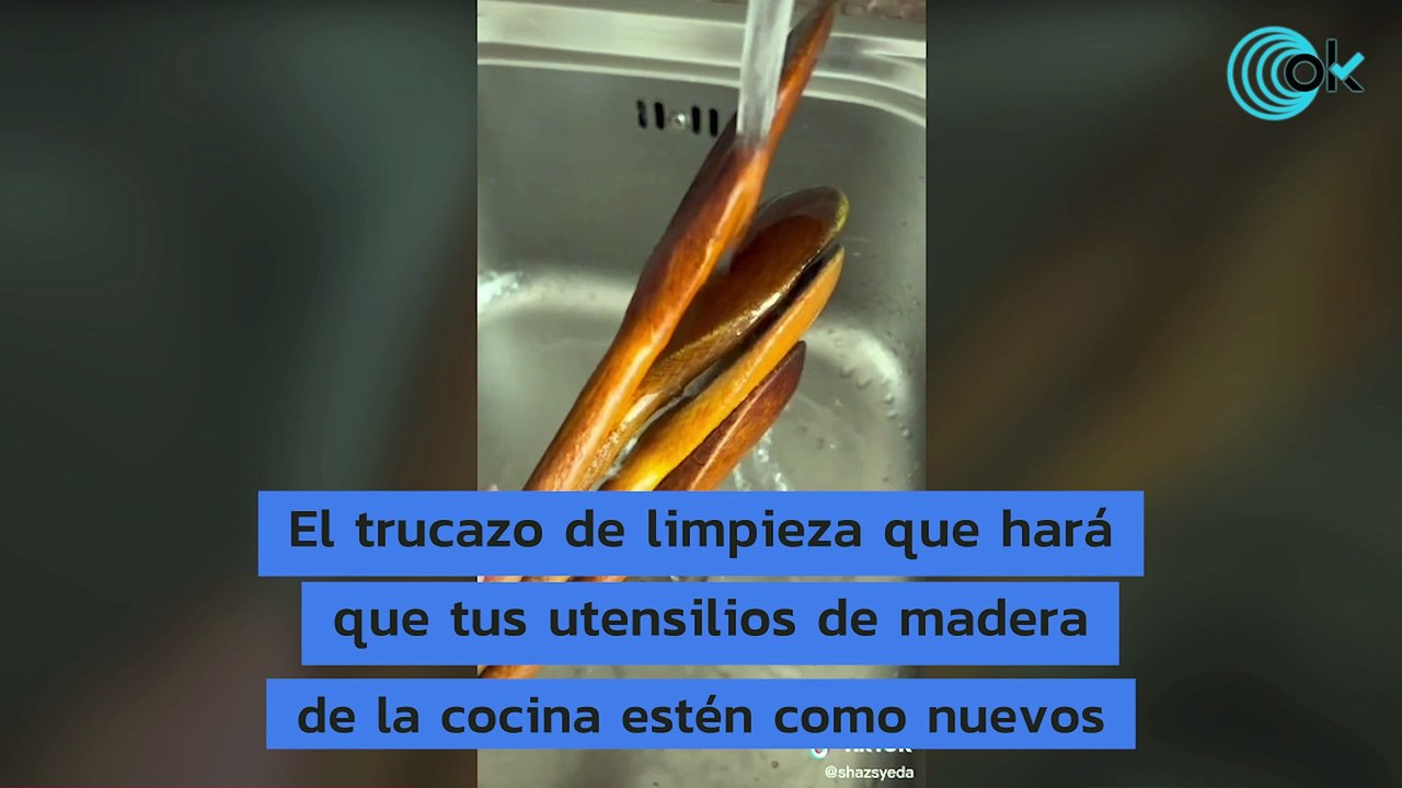 El trucazo de limpieza que hará que tus utensilios de madera de la cocina estén como nuevos