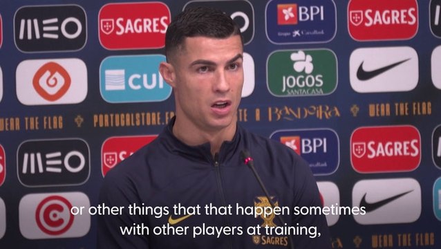 Cristiano Ronaldo says Manchester United row 'won't shake' Portugal team at World Cup