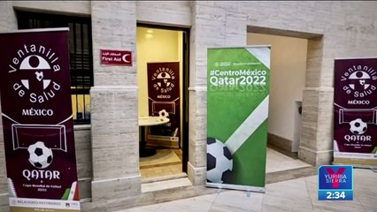 Inauguran Centro México en Qatar para asistencia a aficionados