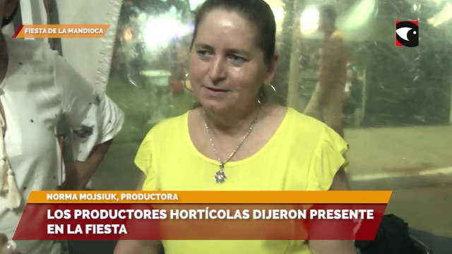 Los productores hortícolas dijeron presente en la fiesta