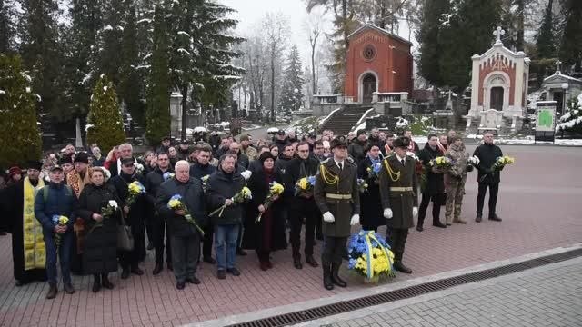 Ukrayna'da Onur ve Özgürlük Günü savaşın gölgesinde kutlandı