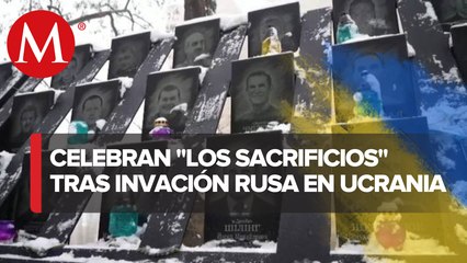 El presidente Zelenski conmemora el Día de la Dignidad y Libertad en Ucrania