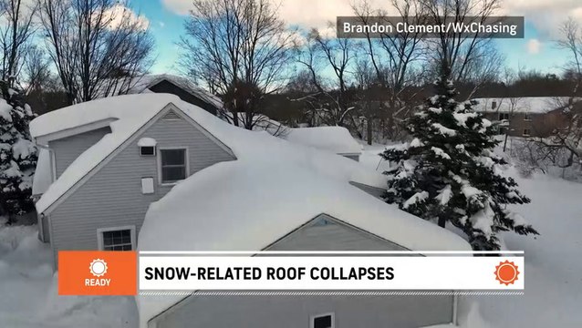 The dangers of snow-related roof collapses