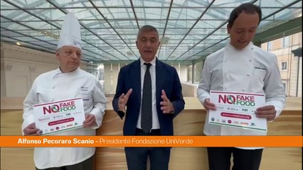 Pecoraro Scanio "Contrastare i prodotti taroccati, no Fake Food"